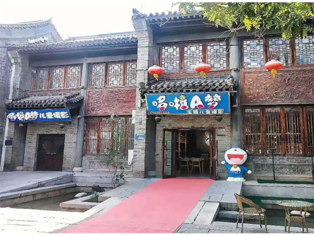 哆啦A梦儿童摄影