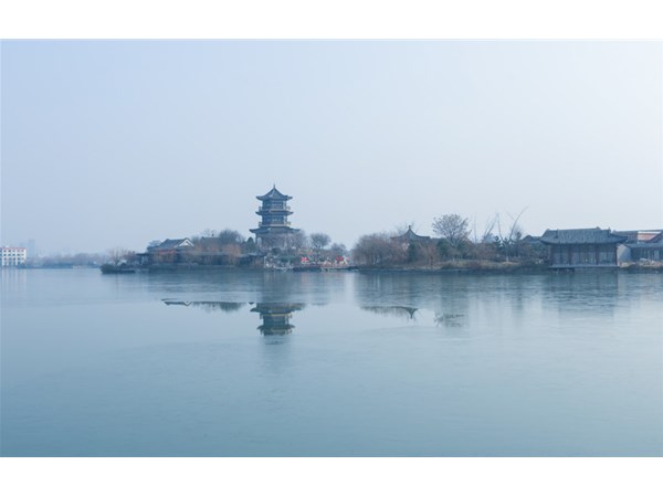 最美不过东昌湖畔
